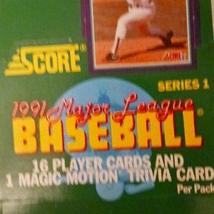 1991 SCORE MLB Trading Cards
